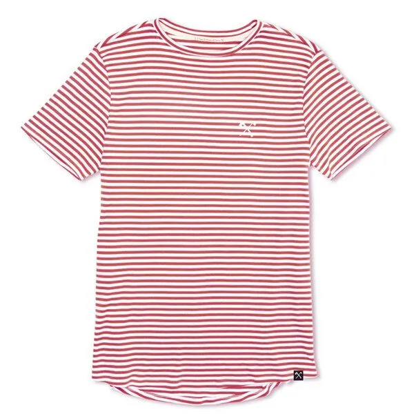 The Driftwood Tales The Driftwood Tales Tshirt, Rot/weiss, – Produktbild 3 von 3