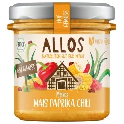 Allos Brotaufstrich Hofgemüse mit Mais, Paprika & Chili – Produktbild 1 von 1