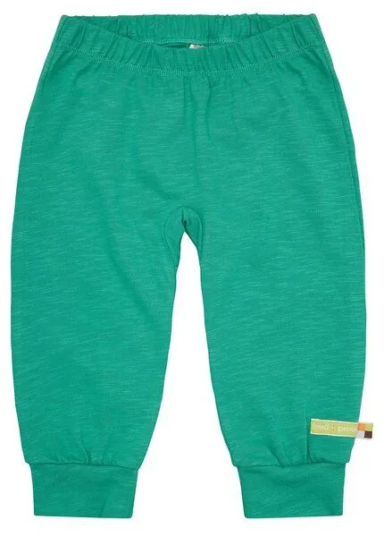 loud + proud loud + proud Babys & Kinder Hose Slub Jersey, GOTS-zertifiziert, Plant(grün), – Produktbild 2 von 3