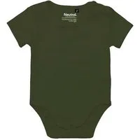 Neutral Neutral® Baby Wickelbody Strampler Kurzarm, Military, – Produktbild 1 von 1