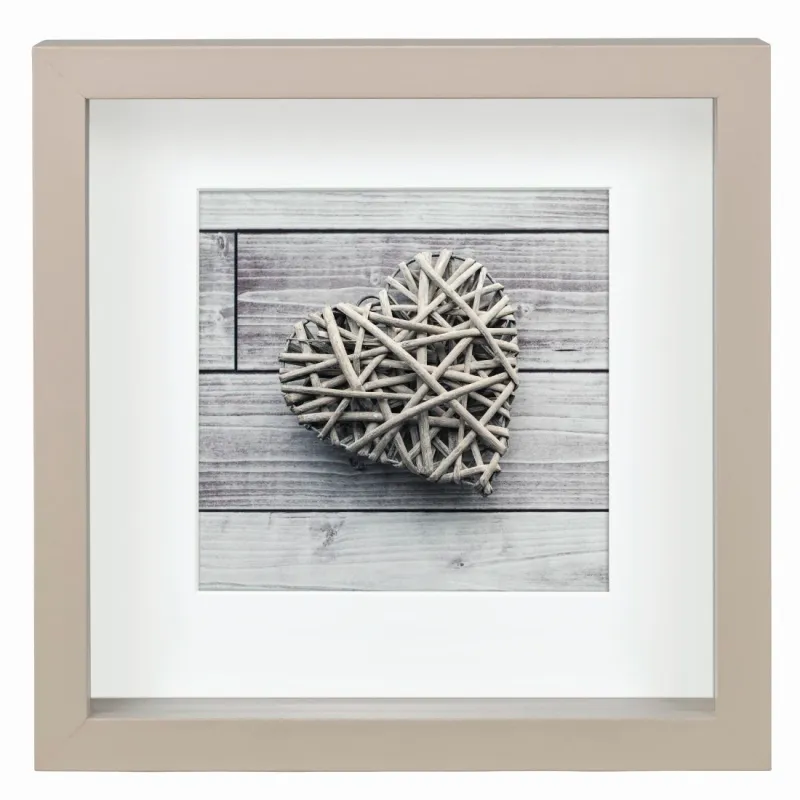 Hama Hama Porträtrahmen "Scala", Taupe, 23 x 23 cm – Produktbild 1 von 6