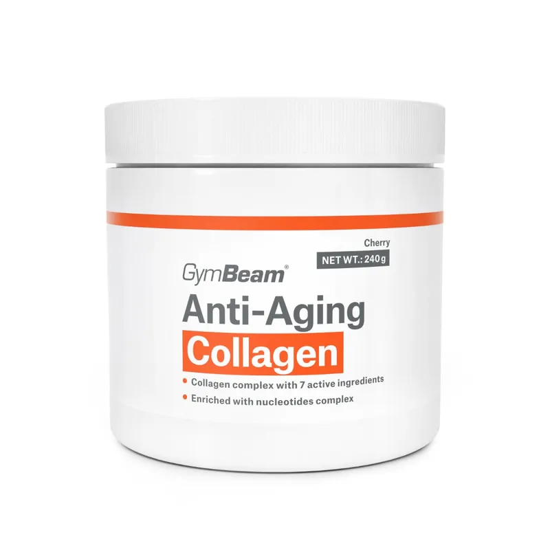 GymBeam GymBeam Anti-Aging Collagen 240 g Kirsche – Produktbild 1 von 1
