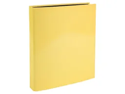 Exacompta 10 Exacompta Ringbücher "Aquarel", DIN A4, 4 Ringen in D-Form, zitrusgelb – Produktbild 1 von 1