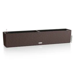 Lechuza® Lechuza® 'Balconera Cottage 100', mokka, ca. 90 x 19 x H 19 cm – Produktbild 1 von 1