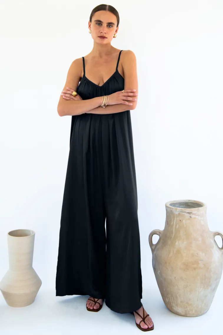 Neu Nomads Neu Nomads Damen vegan Jumpsuit Bali Schwarz, Schwarz, – Produktbild 2 von 2