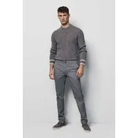 M 5 BY MEYER M 5 BY MEYER BIO-BAUMWOLLTWILL CHINO, Grau (grau), – Produktbild 1 von 1