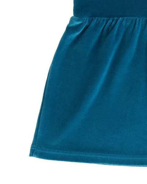 Leela Cotton Leela Cotton Kinder Nickykleid, Donaublau, – Produktbild 3 von 3
