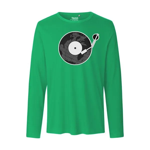 HANDGEDRUCKT HANDGEDRUCKT "Scratch it!" Männer Longsleeve, Green, – Produktbild 2 von 4