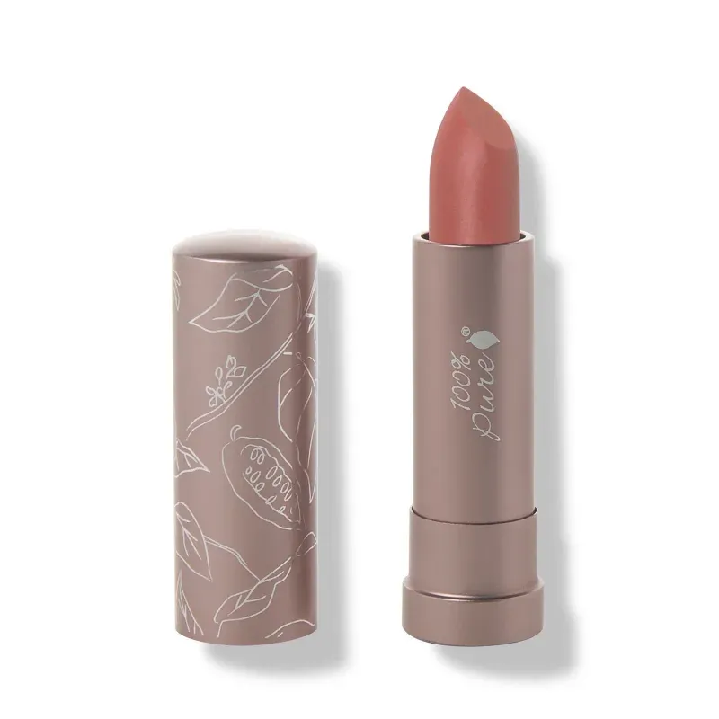 100% PURE® - Purity Cosmetics Cocoa Butter Matte Lipstick + Fruit Pigments - Cassia - Lippenstift, Cassia, – Produktbild 1 von 1
