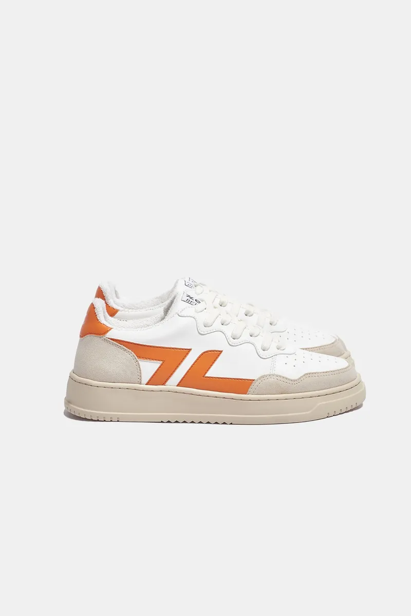 Zèta Zèta Herren vegan Sneaker Bêta B1 Orange, Beige, – Produktbild 1 von 2