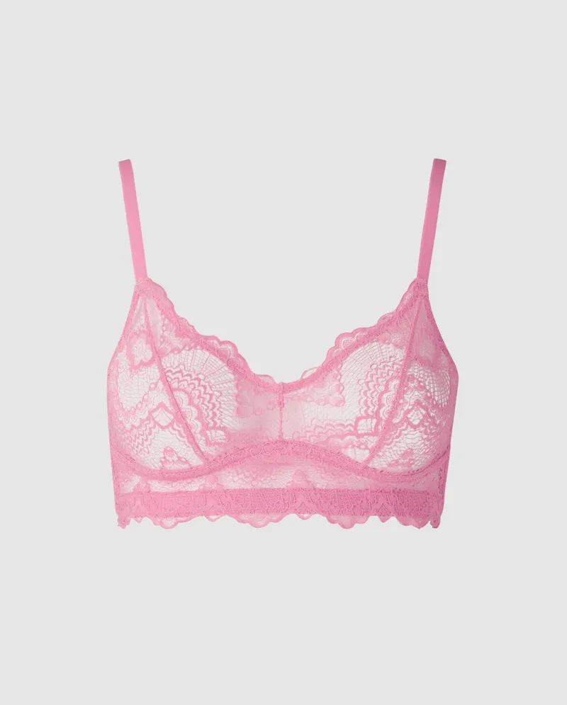 Understatement Understatement Damen vegan Balconette Candy Pink, Rosa, – Produktbild 1 von 2