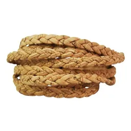 Kork-Deko Kork-Deko Band aus Kork-Stoff | flach 7 mm geflochten | Korkschnur zum Basteln – Produktbild 1 von 1
