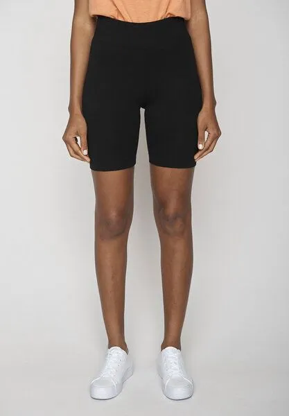 GreenBomb GREENBOMB Basic Short - Sportliche Leggings aus Bio-Baumwolle / GOTS / Fair & Vegan, Schwarz (black), – Produktbild 1 von 4