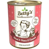 Betty's Landhausküche Betty's Landhausküche Rind & Herz 6x400 g – Produktbild 1 von 1