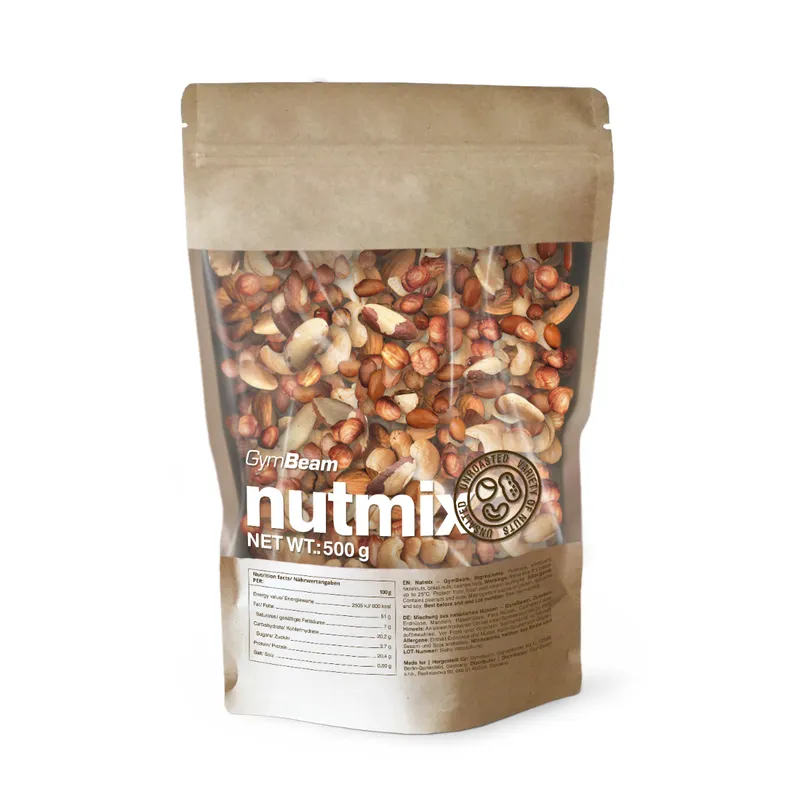GymBeam Food GymBeam Nutmix 500 g ohne Geschmack – Produktbild 1 von 1