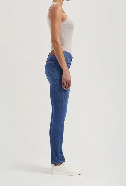MUD Jeans MUD Jeans Damen Jeans Slim Fit "Faye - Authentic Indigo", Authentic indigo, – Produktbild 2 von 3