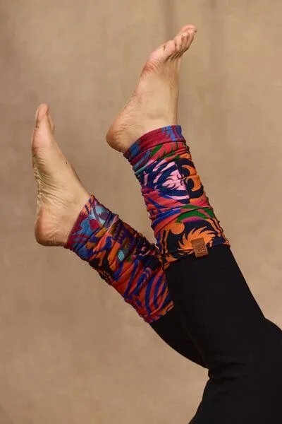 KOKOworld KOKOworld Stulpen AnkleHugs im Print aus Bio-Baumwolle, Kupala (mehrfarbig), – Produktbild 2 von 3