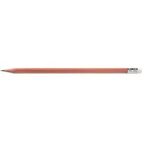 Memo Bleistift 6-eckig natur mit Radiertip, FSC-zertifiziert 18,5 cm – Produktbild 1 von 1