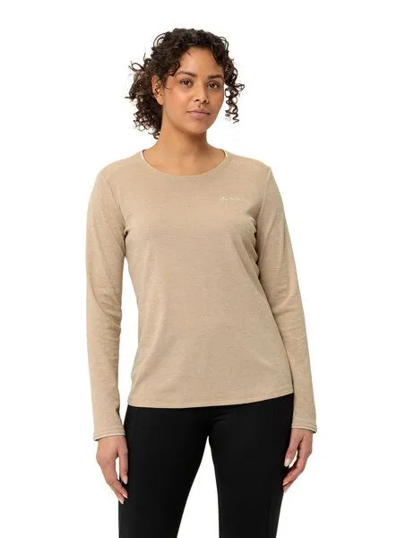 Vaude VAUDE T-Shirt Women's Essential LS T-Shirt, Beige, – Produktbild 5 von 7