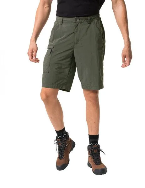 Vaude VAUDE Hosen Men's Farley Bermuda V, Khaki uni, – Produktbild 4 von 5