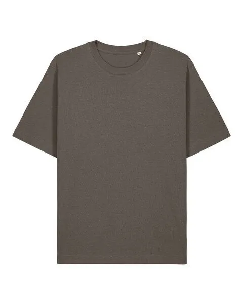 UNIPOLAR UNIPOLAR Oversized T-Shirt Modell: Free, Mocha (braun), – Produktbild 5 von 5