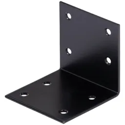 Alberts ALBERTS Breitwinkel, verzinkt, schwarz, TxHxB 60x60x60 mm – Produktbild 1 von 1