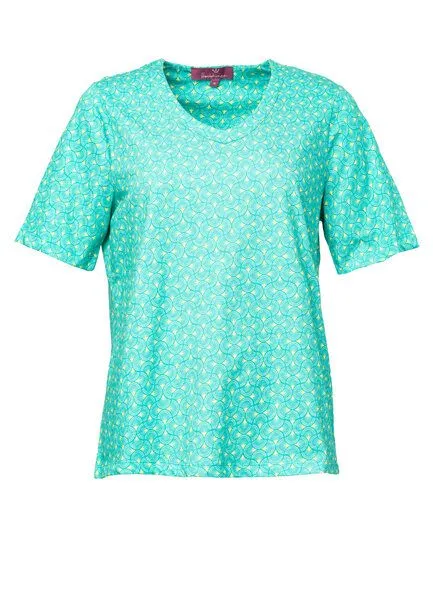 Heidekönigin Heidekönigin Halbarmshirt TILLA, Lagune, – Produktbild 4 von 4