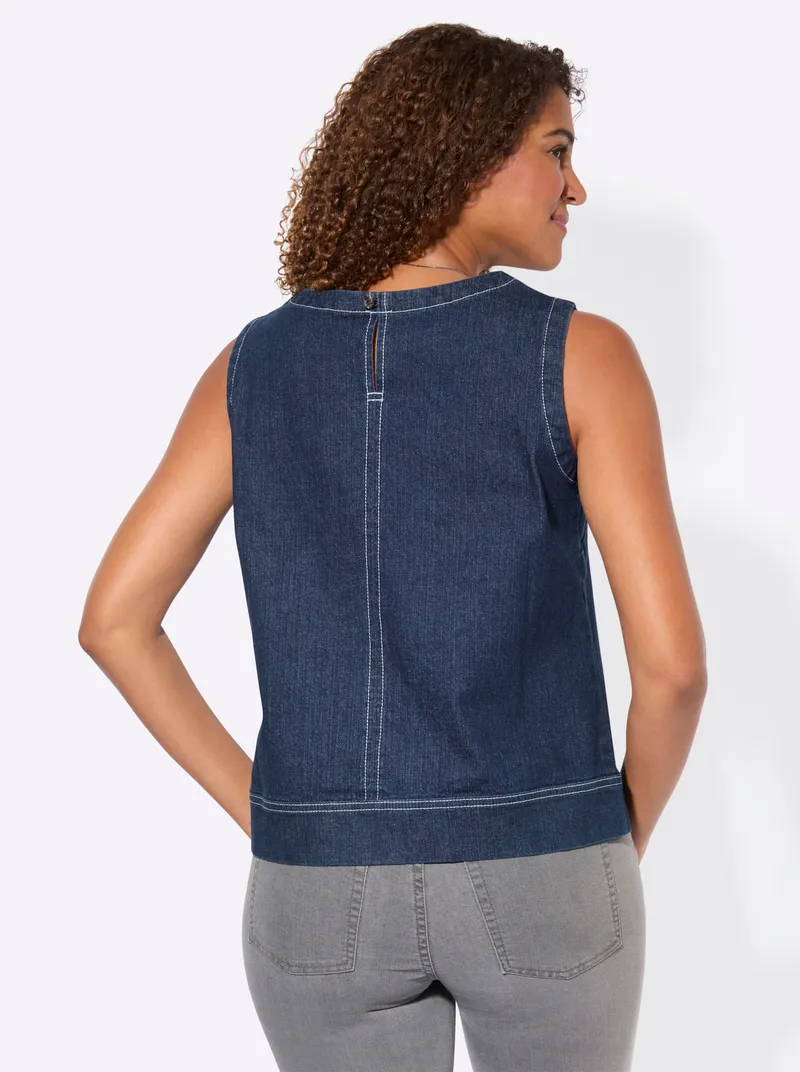 Witt Jeanstop, Blue-stone-washed, – Produktbild 2 von 2