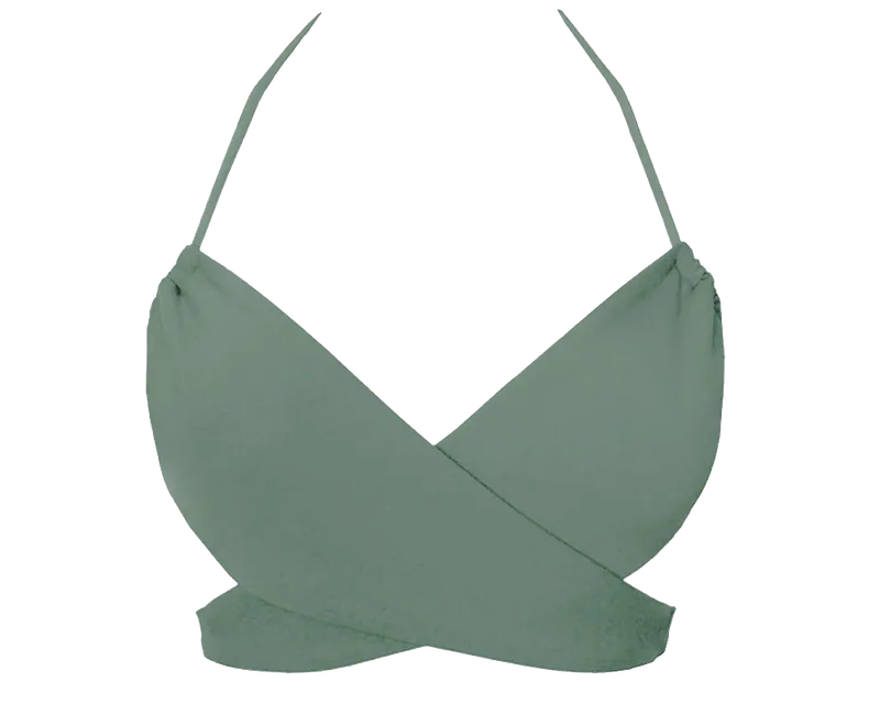 Anekdot Anekdot Damen vegan Versatile Bikinioberteil Salbei – Produktbild 1 von 2