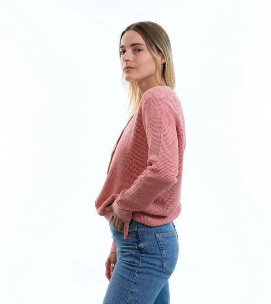 Gary Mash GARY MASH Cardigan Jodie aus Biobaumwolle, Rosa, – Produktbild 4 von 4