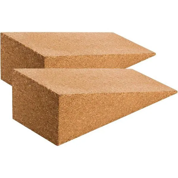 Kork-Deko Kork-Deko Kniekeil aus Kork | Presskork | Wadendehner | 305x130x103mm | 2 Stück – Produktbild 3 von 8