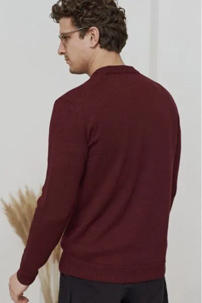 About Companions About Companions Pullover Morten Eco Merino, Braun (melange taupe), – Produktbild 4 von 4