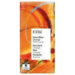 Vivani Feine Bitterschokolade mit Orange – Produktbild 1 von 1
