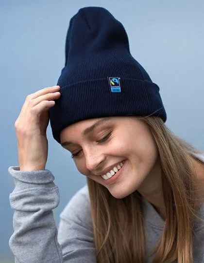 Neutral Neutral® Damen / Herren Mütze Classic Beanie Winter, Navy, – Produktbild 3 von 4