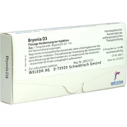 Weleda WELEDA BRYONIA D 3 Ampullen 8X1 ml Ampullen – Produktbild 1 von 1
