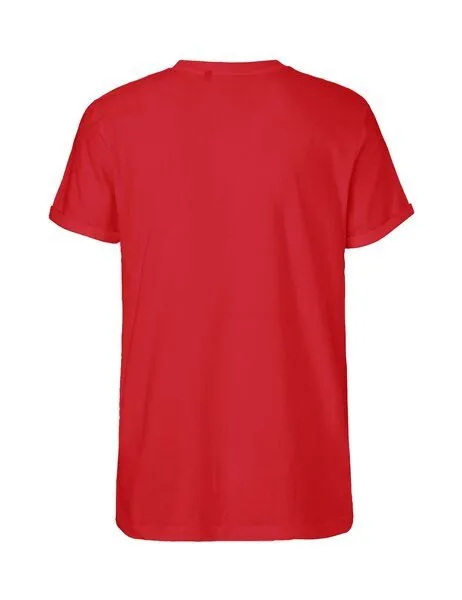 Neutral® - 3FREUNDE Neutral® - 3FREUNDE Männer T-Shirt Roll-Up, Rot, – Produktbild 2 von 4