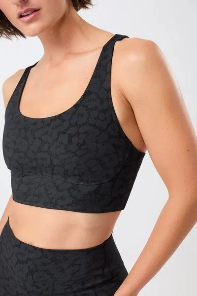 mandala Mandala Sports Bra Printed, Printed leo black (gemustert), – Produktbild 3 von 4