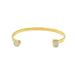 Swahili Coast Swahili Coast Messing Armreif - BONE & HORN GEOMETRIC - Recycling Messingschmuck – Produktbild 1 von 1