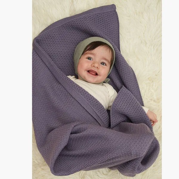 vincente vincente Babydecke, Lila, – Produktbild 1 von 1