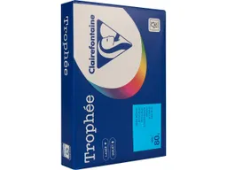 Clairefontaine 500 Blatt Clairfontaine Farbiges Kopierpapier "Trophee" 80 g/m², DIN A4, royalblau – Produktbild 1 von 1
