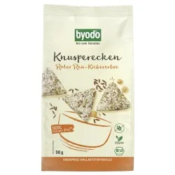 Byodo Knusperecken mit rotem Reis & Kichererbse – Produktbild 1 von 1