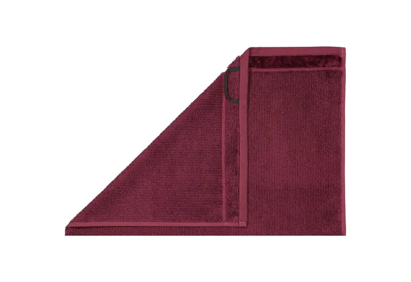VOSSEN VOSSEN Handtücher Pure Frottier, 100% Baumwolle (1-St), Lila, – Produktbild 4 von 4