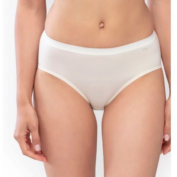 mey 2x Damen Hüft Slip Mey Lights aus PIMA Baumwolle 89202, Perlweiß, – Produktbild 1 von 2
