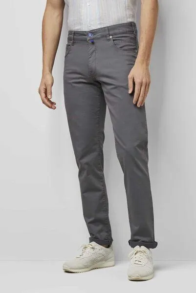 M 5 BY MEYER M 5 BY MEYER Baumwoll Five Pocket, Grau (grau), – Produktbild 3 von 4
