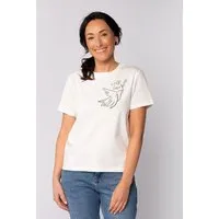 watapparel watapparel T-Shirt Frauen Self love, Off white, – Produktbild 1 von 1