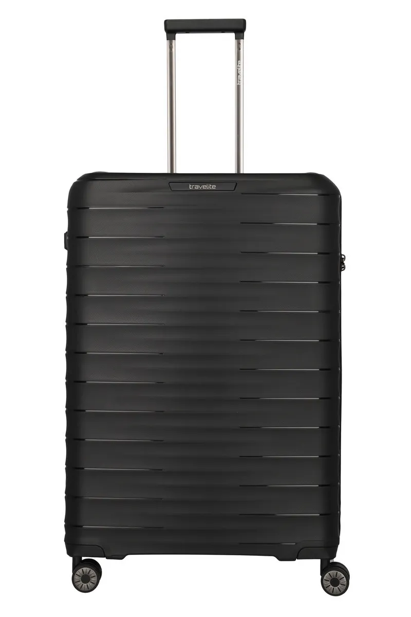 Travelite Travelite Mooby Trolley L, 4-Rollen Schwarz, Black, – Produktbild 1 von 1