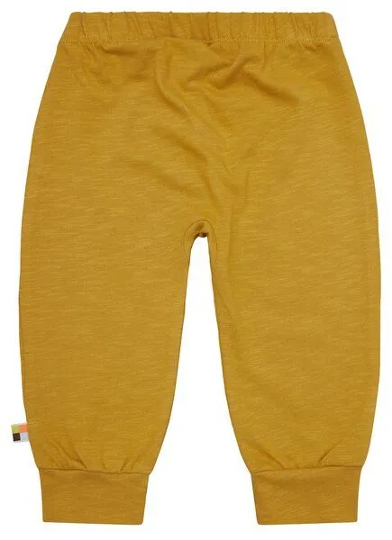 loud + proud loud + proud Babys & Kinder Hose Slub Jersey, GOTS-zertifiziert, Curry(gelb), – Produktbild 3 von 3