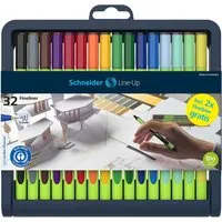 Schneider 32 Schneider Fineliner "Line Up" farbsortiert – Produktbild 1 von 1
