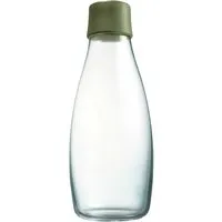 retap retap Trinkflasche 0,5 l aus Glas army green – Produktbild 1 von 1