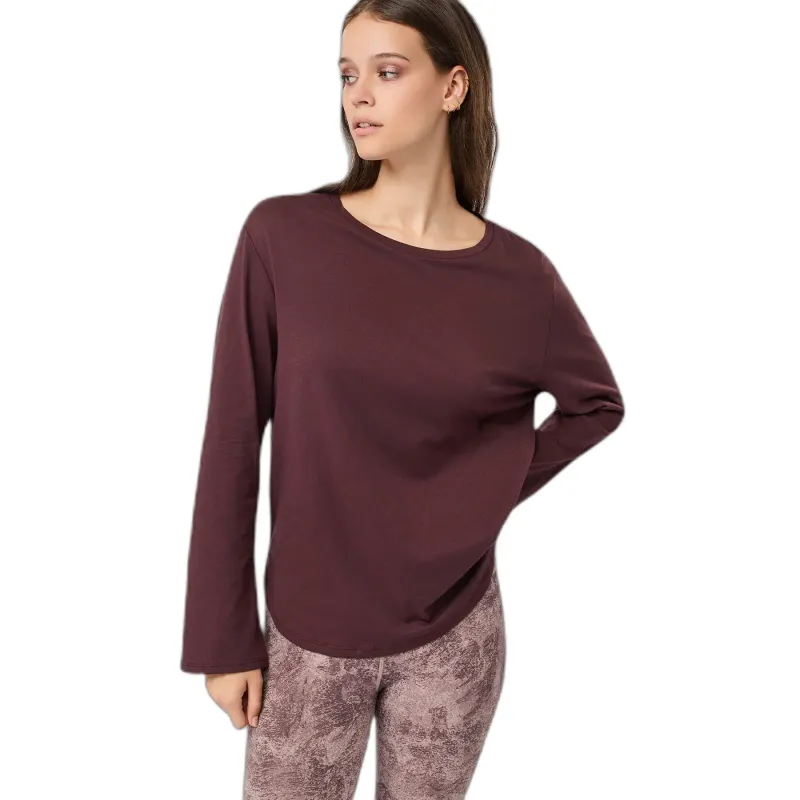 mandala Langarmshirt Mandala Halfmoon, Rouge, – Produktbild 1 von 1
